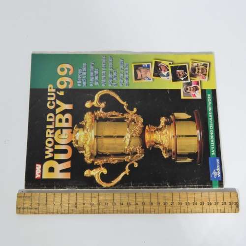 Rugby World Cup 1999 booklet