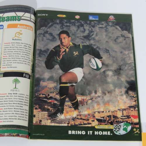 Rugby World Cup 1999 booklet