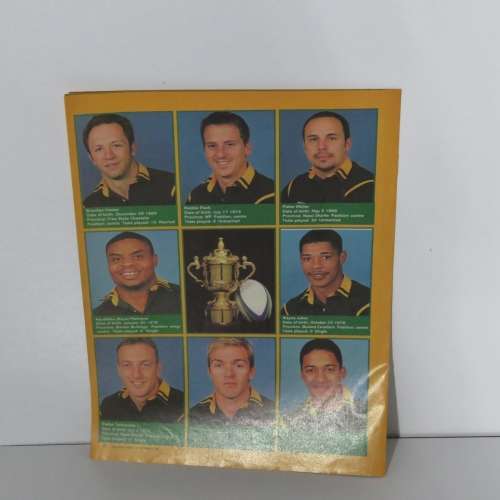 Rugby World Cup 1999 booklet