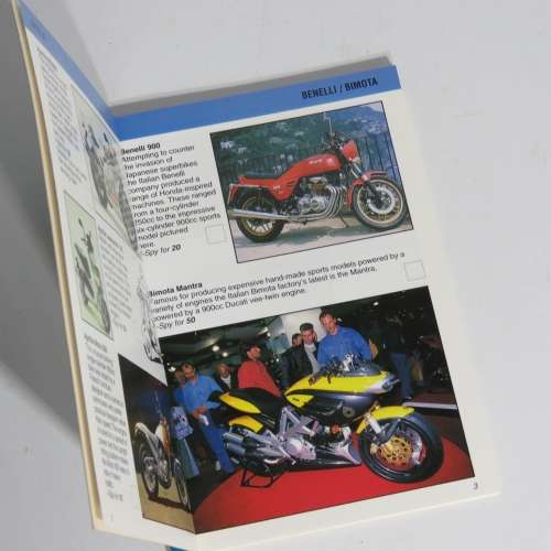 Michelin I-Spy Motorcycles booklet