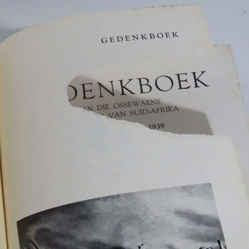 Gedenkboek van die ossewaens op die pad van Suid-Afrika - Eeufees 1838-1939
