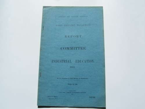 1816 Cape of Good Hope Report of the Committee on INDUSTRIAL presented to both Houses of Parliament