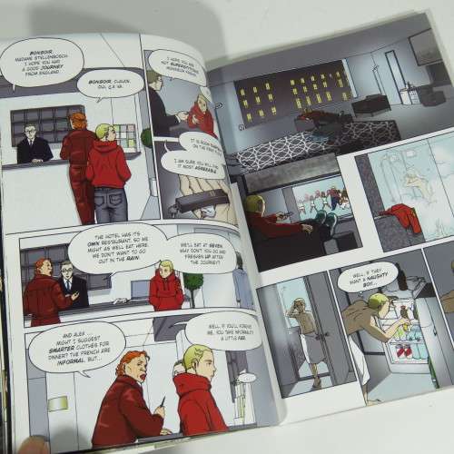 Alex Rider Point Blanc graphic novel by Anthony Horowitz