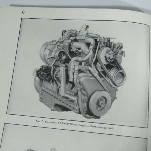 Operation and Maintenance - Cummins diesel engines - 1956