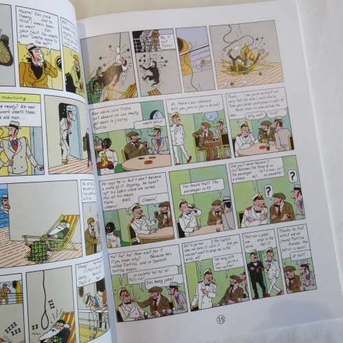 The Adventures of Tin Tin - The broken ear - Herge