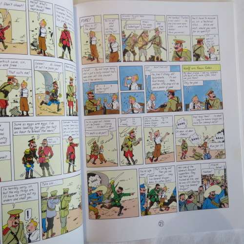 The Adventures of Tin Tin - The broken ear - Herge
