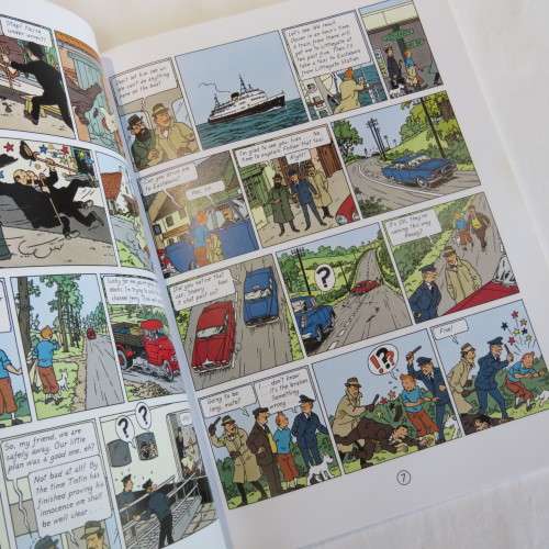 The Adventures of Tin Tin - The black Island - Herge