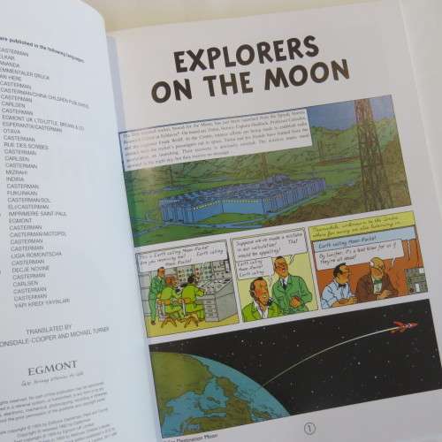 The Adventures of Tin Tin - Explorers on the moon - Herge
