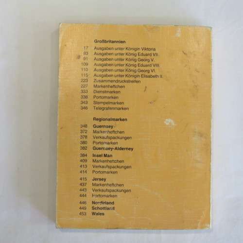 Michel 1988 Great Britain stamp catalogue - German edition