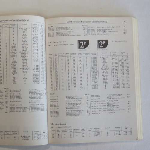 Michel 1988 Great Britain stamp catalogue - German edition
