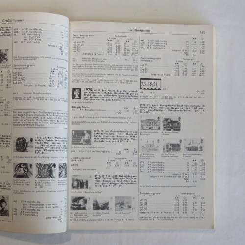 Michel 1988 Great Britain stamp catalogue - German edition
