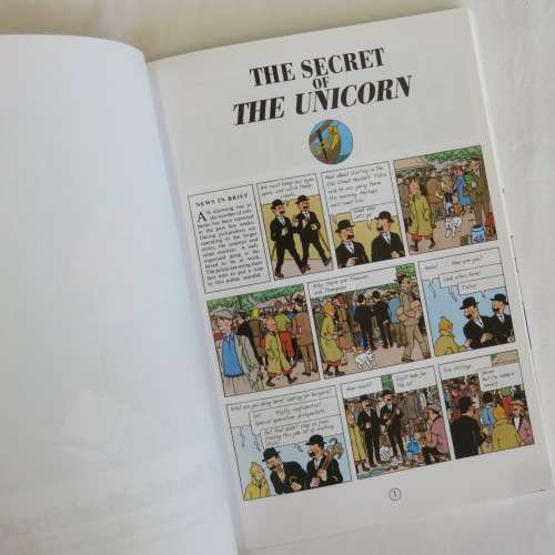 The Adventure of Tin Tin - The secret of the unicorn - Herge