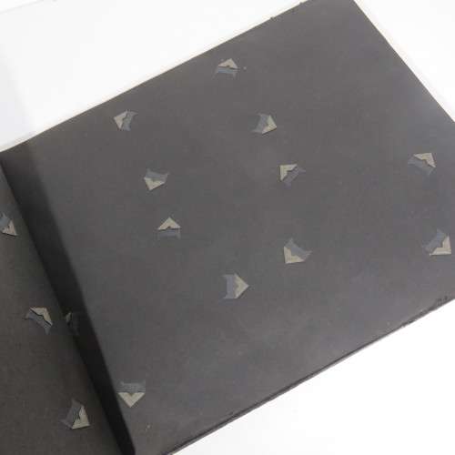 Empty vintage photo album - First half previously used - With pack of photo corners