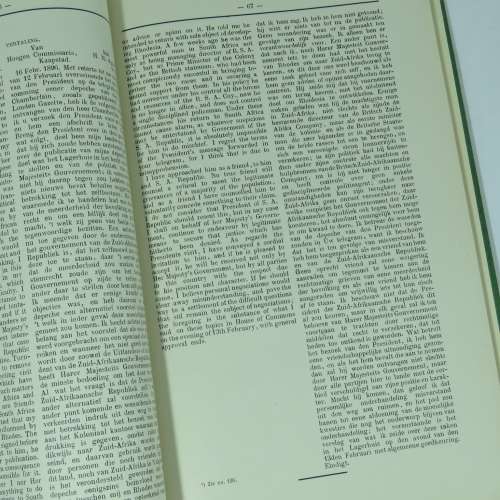 ZAR bound Volume of correspondence of ZAR republic `De Berderingen in den aanvrag van 1896`