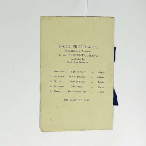 1931 Durban Light Infantry Souvenir Programme - Presentation of New Colours