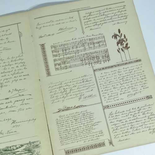 Nederland Transvaal Gedenkboek opgedragen aan het volk van Transvaal en Oranje-Vrijstaat