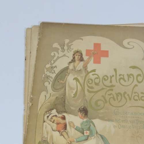 Nederland Transvaal Gedenkboek opgedragen aan het volk van Transvaal en Oranje-Vrijstaat