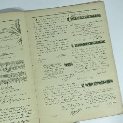 Nederland Transvaal Gedenkboek opgedragen aan het volk van Transvaal en Oranje-Vrijstaat