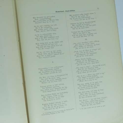 Book issued in 1899 by Nederland Zuid  Afrika