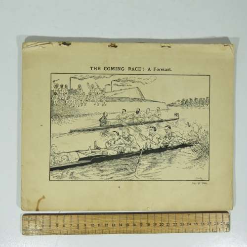 Book with South African Political cartoons, 1906-1907