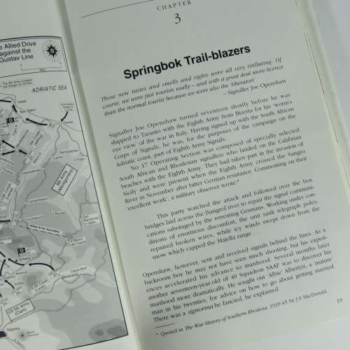 War in Italy with the South Africans from Taranto to the Alps - Jack Kross - 1992 First edition