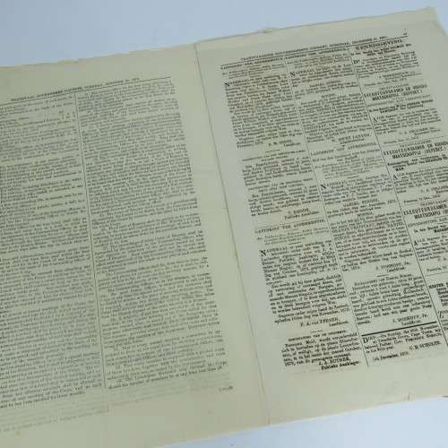 Transvaal Government Gazette - 22 October 1878