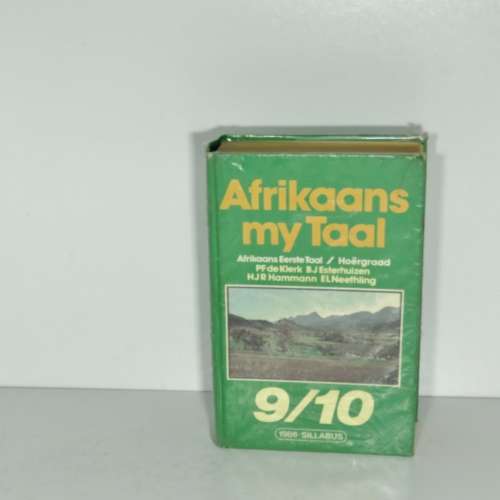 Afrikaans my Taal 9/10 handbook - 1986 Silabus