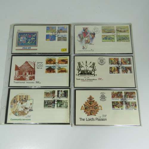 Collection of 52 Bophuthatswana covers