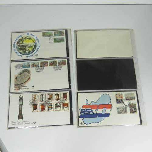 Collection of over 60 SA First Day covers and lot of extra items