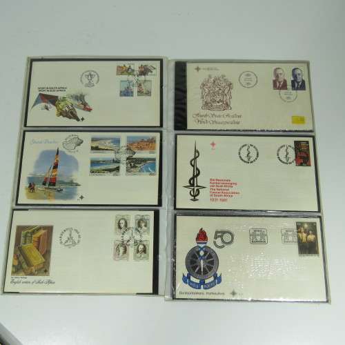 Collection of over 60 SA First Day covers and lot of extra items