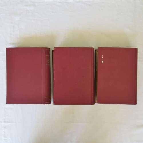 Lot of 50 vintage National Geographic Society maps - 3 Folders - Maps differ in sizes