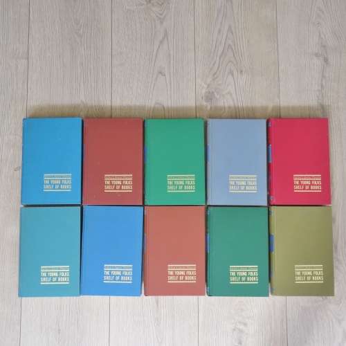 Colliers Junior Classics - The Young Folks shelf of books - 10 Volume set