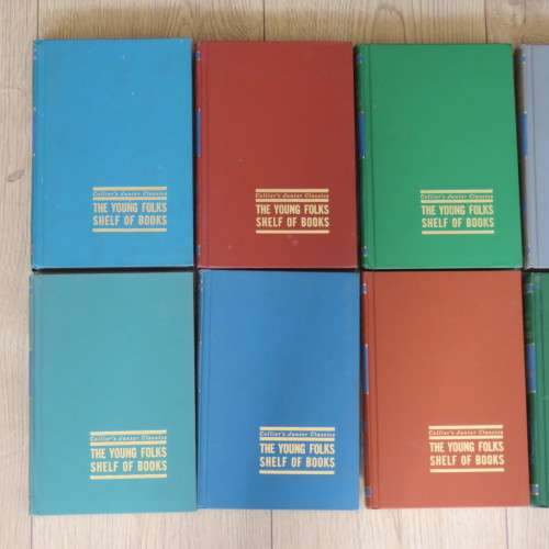 Colliers Junior Classics - The Young Folks shelf of books - 10 Volume set