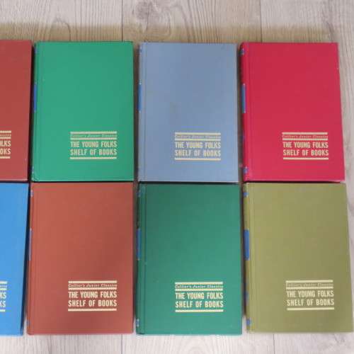Colliers Junior Classics - The Young Folks shelf of books - 10 Volume set