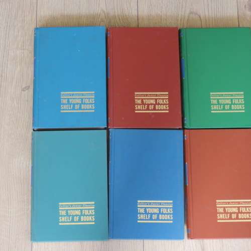 Colliers Junior Classics - The Young Folks shelf of books - 10 Volume set
