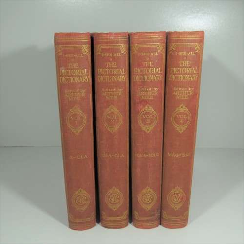 The Pictorial Dictionary by Arthur Mee - Volume 1 to volume 4