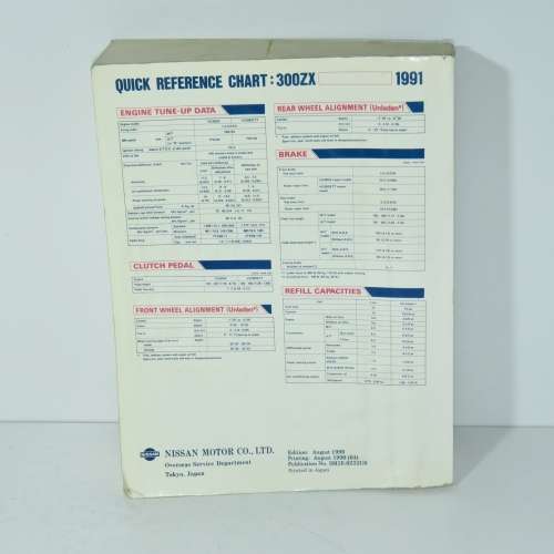 1991 Nissan 300ZX service manual
