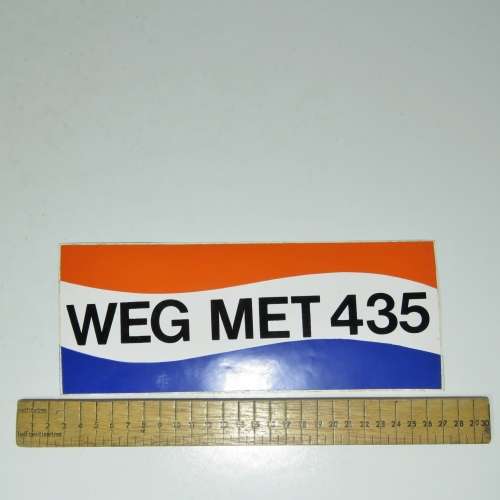 Original stickers both Pro and Anti Resolution 435 (South West Africa Border War)