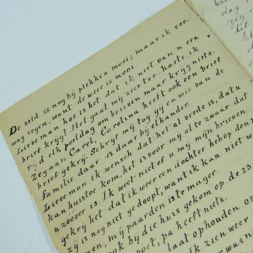 Rare lot of letters by the Coetzee family between the husband in Diyatalawa camp in Ceylon and wife
