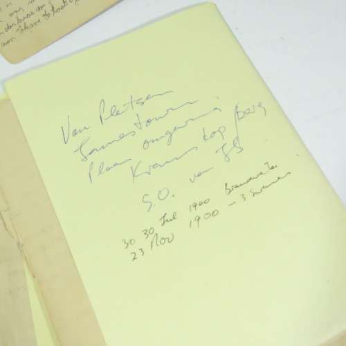 Rare lot of letters by the Coetzee family between the husband in Diyatalawa camp in Ceylon and wife