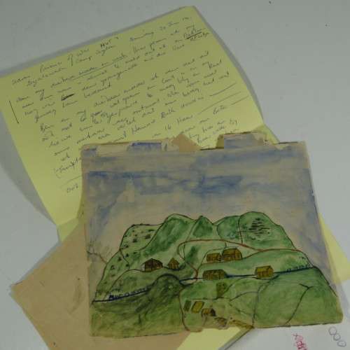 Rare lot of letters by the Coetzee family between the husband in Diyatalawa camp in Ceylon and wife