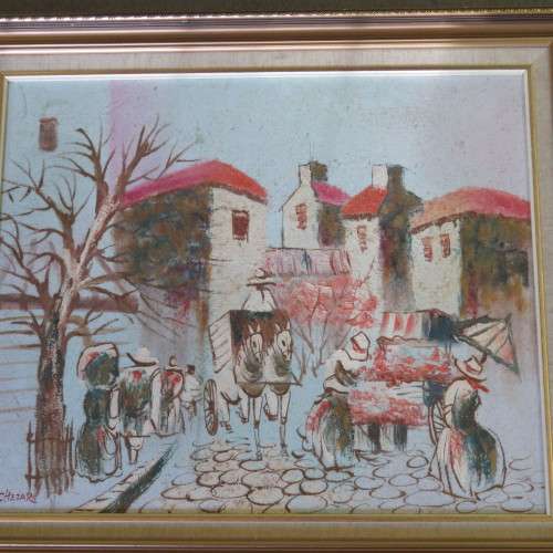 Painting by Boris Chezar