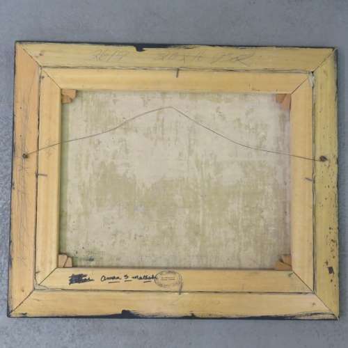 1948 Painting by J.J Vellekoop on canvas