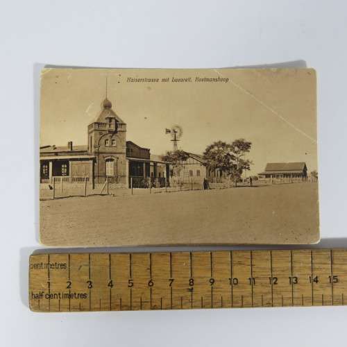 3 Antique DSWA postcards with scenes from Keetmanshoop, South West Africa