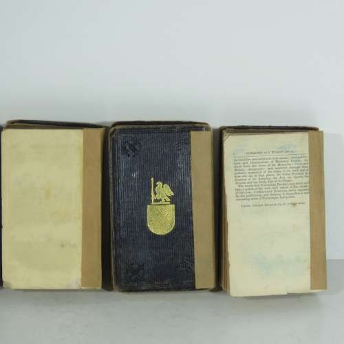 Lot of 4 antique books - The Works of William Shakespeare