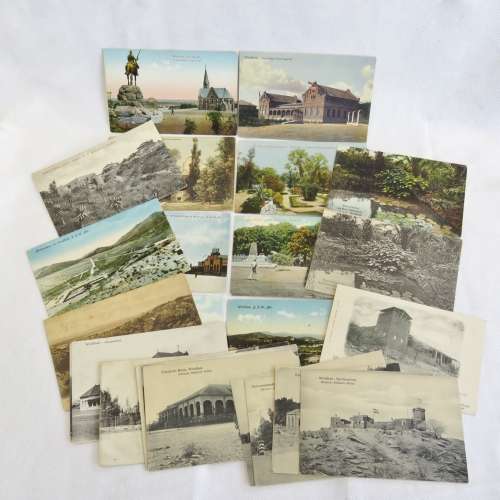 27 Antique DSWA postcards all with scenes from Windhoek, South West Africa