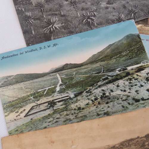 27 Antique DSWA postcards all with scenes from Windhoek, South West Africa