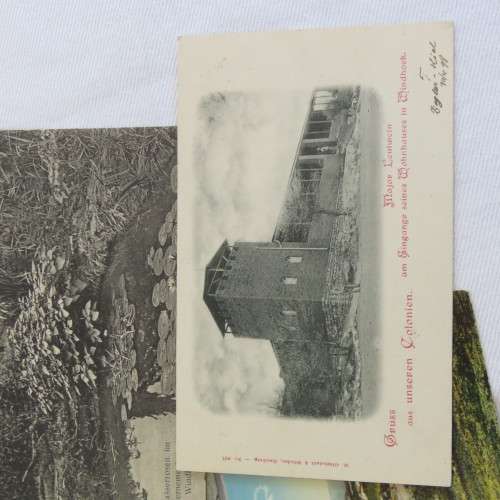 27 Antique DSWA postcards all with scenes from Windhoek, South West Africa