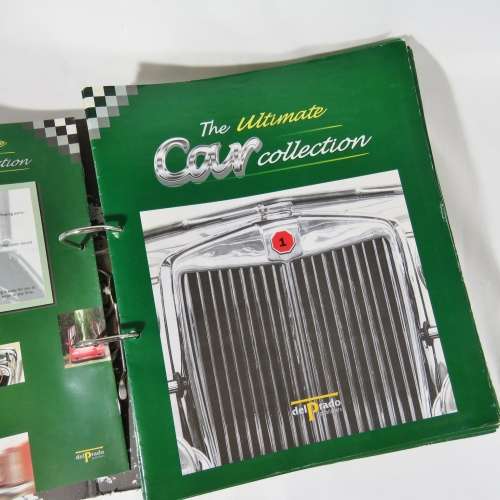 DelPrado The Ultimate Car Collection booklets - Issue 0 to 46 - Missing 14,30,35,36,37