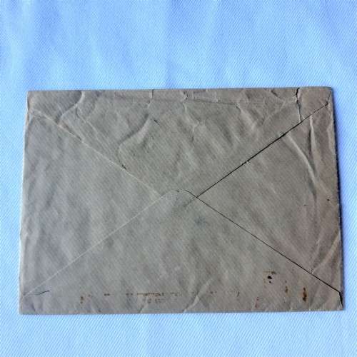 Postal cover from Zurich to Johannesburg, South Africa with 6 Zurich stamps - Dated 20 May 1949